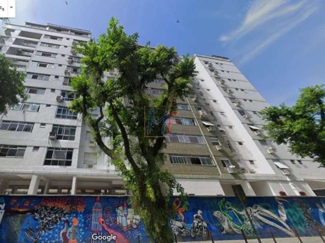 Excelente apto na Ponta da Praia, em Santos - SP , com 112m² a.u., 2 dormitórios (1 suíte), sala, cozinha, 1 vaga (REF 19.088)