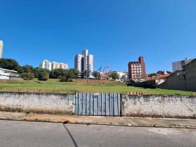 Excelente terreno no Campestre, em  Santo André - SP, com 5644 m² de área, nas proximidades da Av. Tietê (REF 19.125)