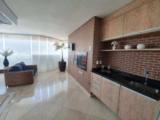 Excelente Apartamento localizado no bairro Anália Franco , com 202m² a.c,  3 Suítes, 5 Banheiros,  área gourmet, 4 vagas e lazer. REF: 19.259