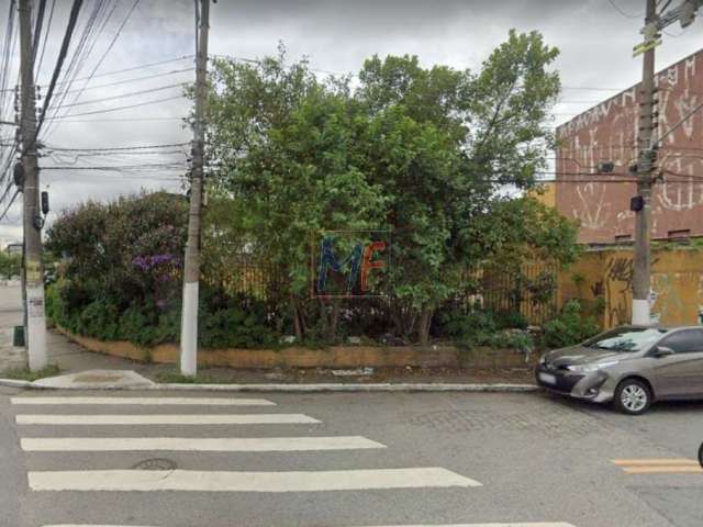 Excelente terreno no bairro Socorro com 2 frentes e de esquina, com 4.976  m² testadas de 46,90 m e 19,28 m, zoneamento ZDE-2. REF 15.747