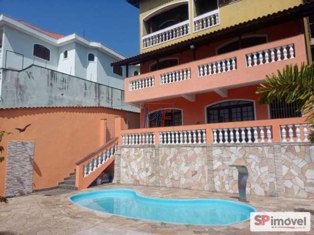 Excelente sobrado no Jd. Nossa Senhora do Carmo, 700m² a.u., 5 dormitórios (4 suítes), piscina, 6 vagas.  Aceita permuta (REF 19.504)