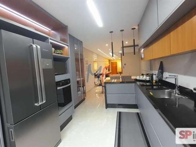 Excelente sobrado na Vila Granada, com 160m² a.u., 3 dormitórios (3 suítes), sala, cozinha, área gourmet (c/ vidro retrátil), 2 vagas (REF 19.506)