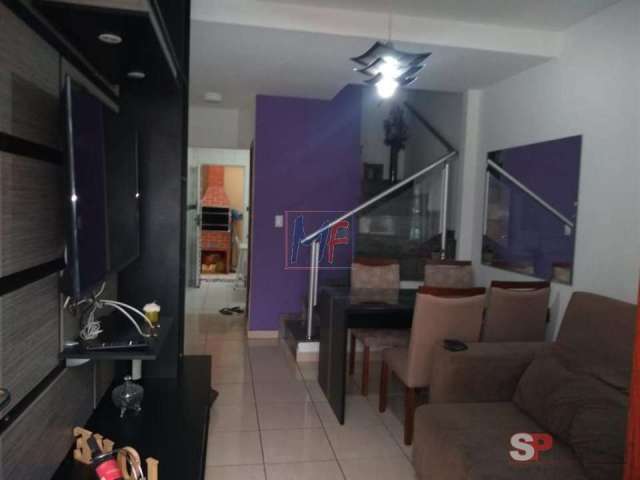 Linda casa em cond. na Vila Araguaia , 60 m² a.u., 2 quartos, sala, cozinha, área de serviço, móveis planejados e 1 vaga fixa. REF: 16.013