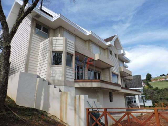 REF 8505 - Lindissima Casa ,  nova no Condominio Portal de Capivari ,  4 suítes, sendo 2 com  lareira , 350 m a.c. , terreno de 1.300 m2