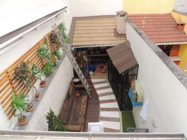 REF 6493 Lindo Sobrado 145 m²a.c. ,3 dorms, 2 vagas V.Dalila a 200mts Valdemar C.P.