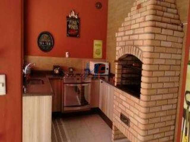 REF: 6597 - Lindo sobrado na Vila Carrão, todo decorado, possui 3 dorms sendo 1 suíte, 4 vagas, espaço gourmet com churrasqueira.