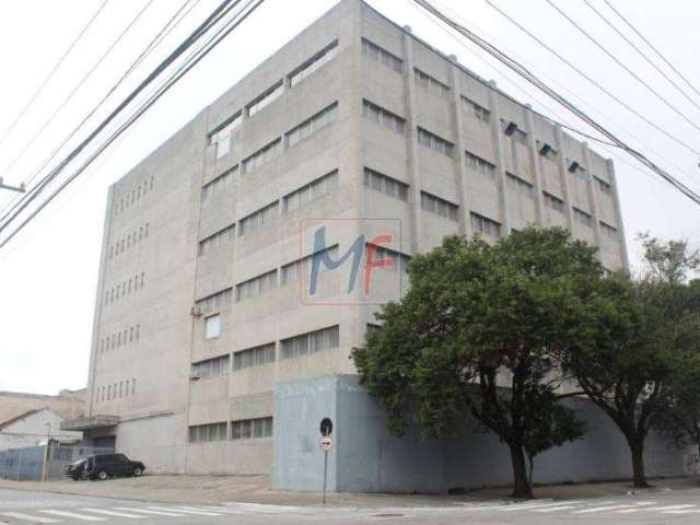 Prédio Comercial 8.730 m² total   - Brás. Ótima localização ,700 m do acesso pela Via Local da Marginal Tietê. REF 7.619