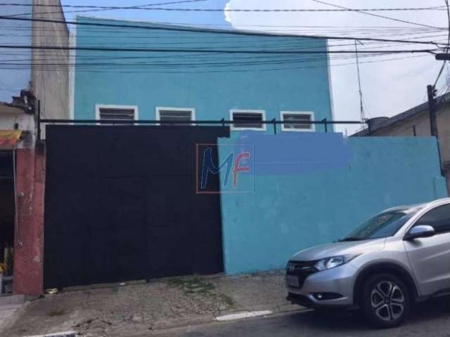 Excelente galpão com 300  m²  a,c, e 350 m² de terreno , com 3 banheiros e escritório no bairro São Mateus. Testada de 10 m. ZMa  . REF: 7738.