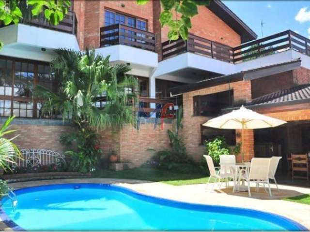 REF 8528 Casa em Condomínio Assobradada no Residencial Morada dos Lagos, 4 dorm,sendo  2 suíte, 6 vagas, 520 m ! esta alugado até 2020