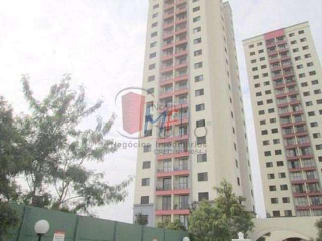 REF 10.437 Excelente Apartamento no bairro Brás, com 2 dorms, 1 vaga, 57 m² Lazer completo. Aceita permuta.