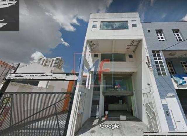 REREF 10.690 Prédio Comercial em  Perdizes, 639 m² A.C. , 175 m² Terreno testada 7,25 metros  zoneamento ZEU. Estuda contra proposta.