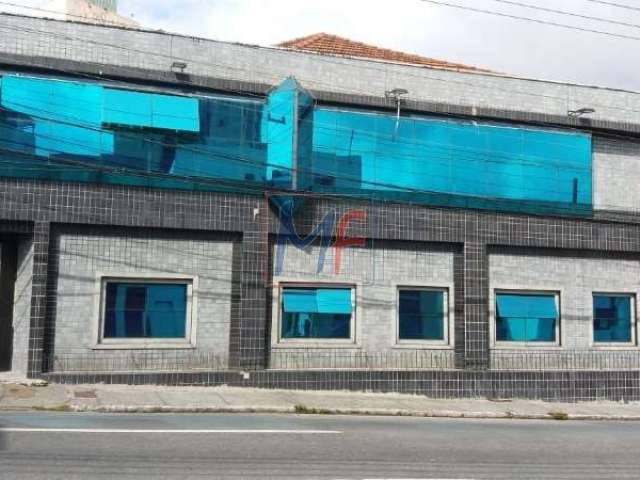 Ótimo prédio comercial terreno com 831 m ² e  A.C. 1.408, contendo 39 salas , depósitos, 12 vagas cobertas  no Penha de França. REF: 10.942