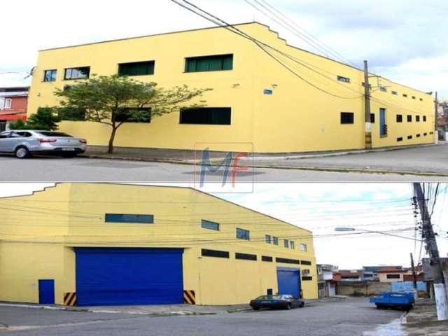 REF: 11.308 Ótimo galpão com  2.426 m² a.c . regularizado com aprovação AVCB do corpo de bombeiros  vila Ré a 900 m² do Metrô Patriarca.