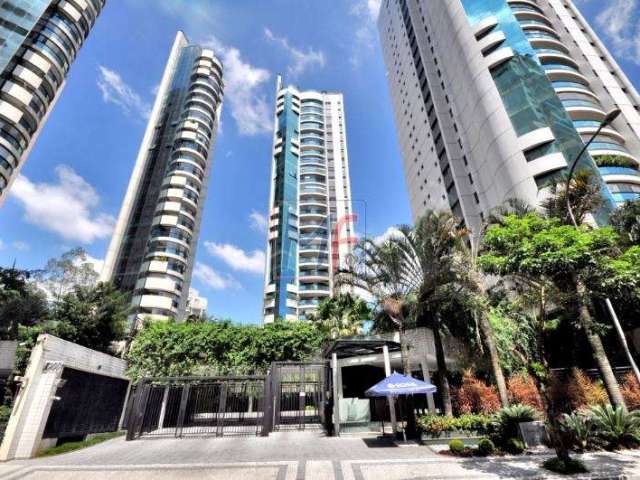 REF: 12.981- Excelente Apartamento localizado no bairro Paraíso do Morumbi, 336 m² de área útil, 4 dorms, sendo 4 suítes, 5 vagas.