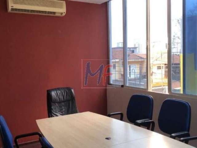 REF: 13820 - Imóvel comercial no bairro Vila Mariana, 12 Salas, 7 banheiros, 1 cozinha, área de convivência, lounge, sala CPD, sala de arquivos.