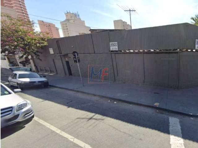 Excelente terreno no bairro Perdizes, com 446 m², com 2 frentes, de 7,60 metros e de 14 metros, zoneamento - ZC. Sem permuta. REF: 13.984 -