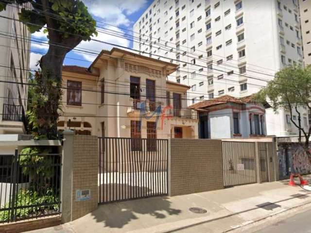 Casarão Sobrado no bairro Consolação construído no século XX, tombado pelo patrimônio Histórico Nacional. Com 720 m² REF: 14.068 -