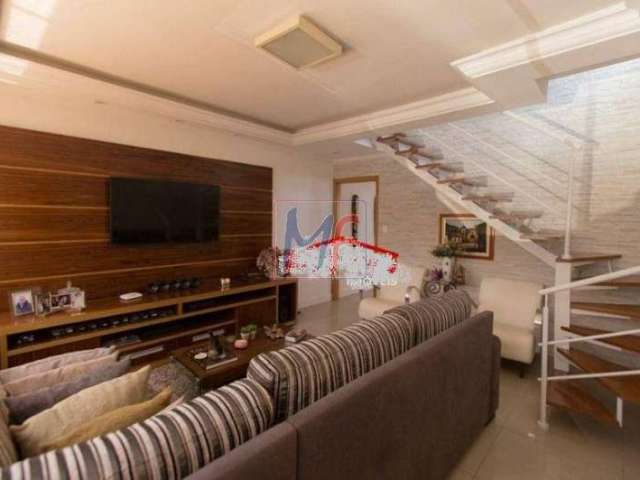 Excelente sobrado com 260 m² , 3 quartos sendo 1 suíte, sala, cozinha planejada, escritório, lavado, lavanderia, quintal, 3 vagas. REF: 14.283