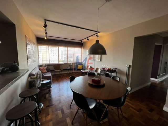 REF: 14.648 - Lindo apartamento na Vila Clementino com 107 m² reformado e decorado, 2 quartos sendo 1 suíte, sala, cozinha, 2 vagas e lazer