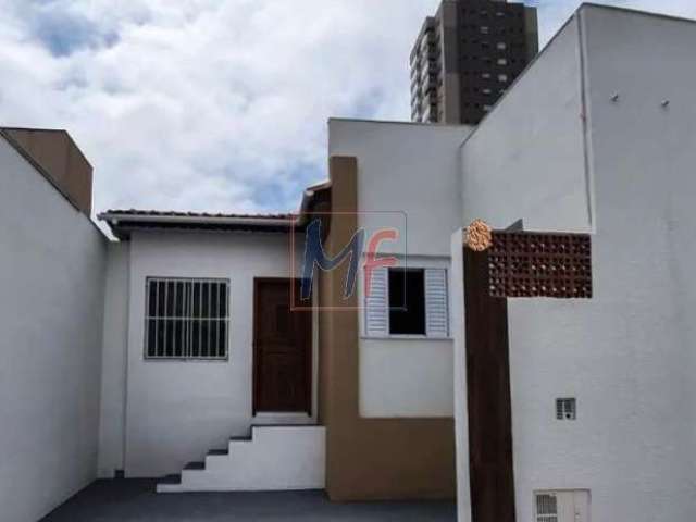 Linda Casa Térrea na Vila Gumercindo, com 90 m² a.u., 102 m² a.t., 2 dorms. sendo 2 suítes, 1 vaga, aceita permuta. - REF - 14.759