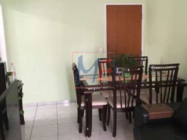 REF: 14.949 - Lindo apartamento na Vila Carmosina, com 50 m², 2 dormitórios, sala, cozinha, área de serviço, banheiro. 1 vaga. Área de lazer.