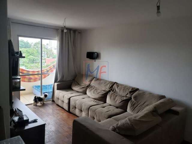 REF: 15.055 - Lindo apto na Vila Mazzei, fica nos fundos,   75 m²a.u.,  2 quartos, sala, cozinha, sacada, lavanderia, 1 vaga fixa e coberta. Lazer.