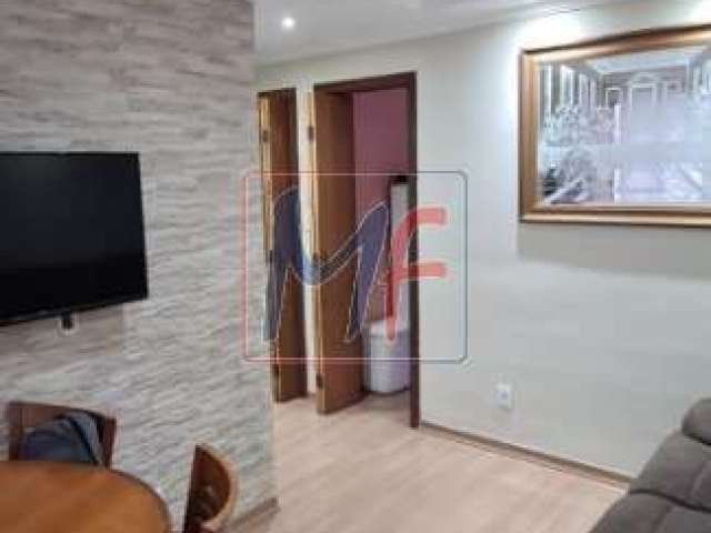 REF: 15.325 - Lindo apto no bairro Jardim Nove de Julho, com 47 m², 2 dormitórios, sala, cozinha, banheiro, área de serviço, 2 vagas. Lazer.