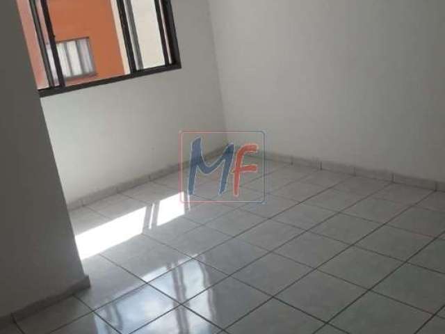 Apto no JD Francisco Mendes , 50 m² a.u., 2 quartos, sala ampla com 2 ambientes, cozinha, área de serviço, 1 vaga, Lazer. (REF: 15.601)