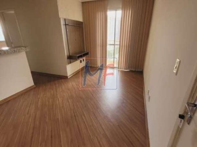 REF: 15.635 Lindo apartamento Vila Siqueira , 48 m² , 2 quartos, sala, sacada, cozinha, armários planejados, piso laminado, 1 vaga e Lazer.