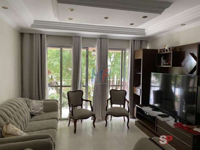 REF: 15.796 - Lindo apto  Vila Paulicéia, de 120 m² a.u. , 3 quartos (1 suíte) , sala, cozinha, banheiro, área de serviço, 2 vagas cobertas e Lazer.