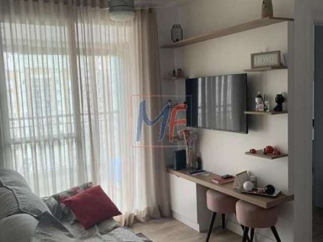 REF: 15.893 Lindo apto no Cambuci, 59 m²a.u.,  2 quartos (1 suíte), sala, varanda gourmet, cozinha, área  serviço, armários, 1 vaga e Lazer.