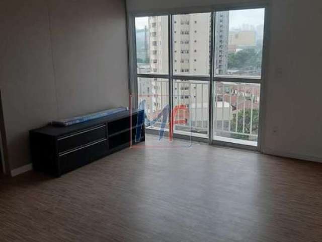 REF: 15.906 Lindo apto Bom Retiro, a 750m do Metrô Tiradentes,  51 m² a.u., 2 quartos (1 suíte) sala, sacada, cozinha, banheiro, 1 vaga. Lazer.