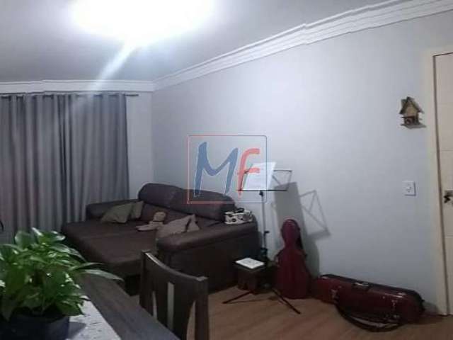 Lindo apto na Vila Cosmopolita, 48 m² a.u., 2 quartos, sala, cozinha, área de serviço, móveis planejados , 1 vaga fixa e Lazer. REF: 15.919