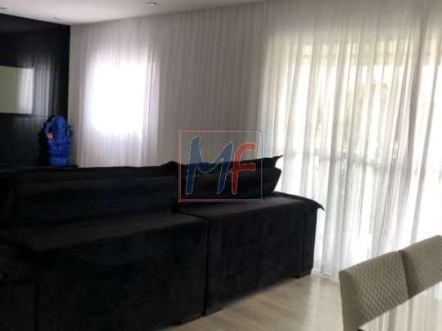 REF: 15.998 - Lindo apto em Santana ,89 m² a.u., 2 suítes, lavabo, sala ampliada, varanda gourmet e móveis planejados, 2 vagas e Lazer clube.