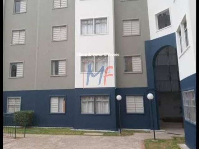 REF 16.042 Lindo apartamento no Jd. Santa Terezinha, (zona Leste),  43 m² a.u., 2 quartos, sala, cozinha, banheiro, área serviço, 1 vaga e Lazer.