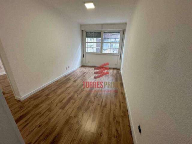 Apartamento com 1 dormitório à venda, 52 m² por R$ 380.000,00 - Pompéia - Santos/SP