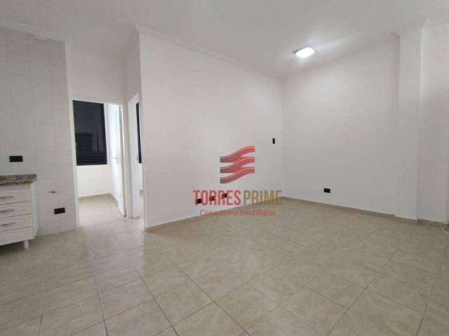 Apartamento com 2 dormitórios para alugar, 70 m² por R$ 2.800,00/mês - Gonzaga - Santos/SP