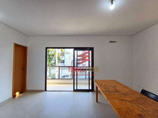 Sobrado com 2 dormitórios à venda, 93 m² por R$ 780.000,00 - Aparecida - Santos/SP