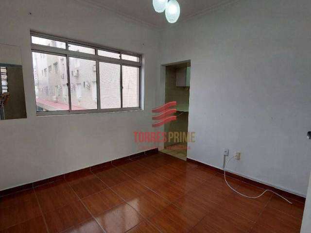 Apartamento com 1 dormitório à venda, 47 m² por R$ 290.000,00 - Embaré - Santos/SP