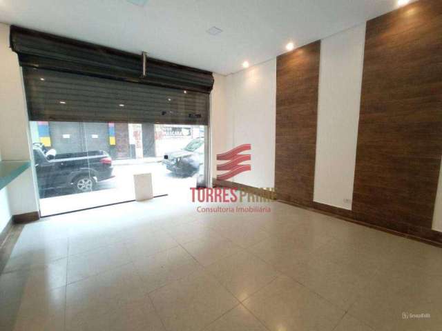 Loja para alugar, 100 m² por R$ 4.000,02/mês - Centro - Santos/SP