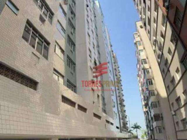 Apartamento com 1 dormitório à venda, 70 m² por R$ 420.000,00 - Pompéia - Santos/SP