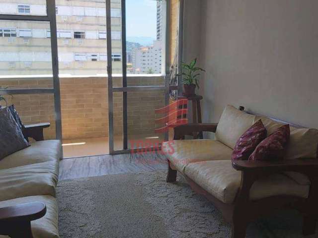 Apartamento com 4 dormitórios à venda, 187 m² por R$ 975.000,00 - José Menino - Santos/SP