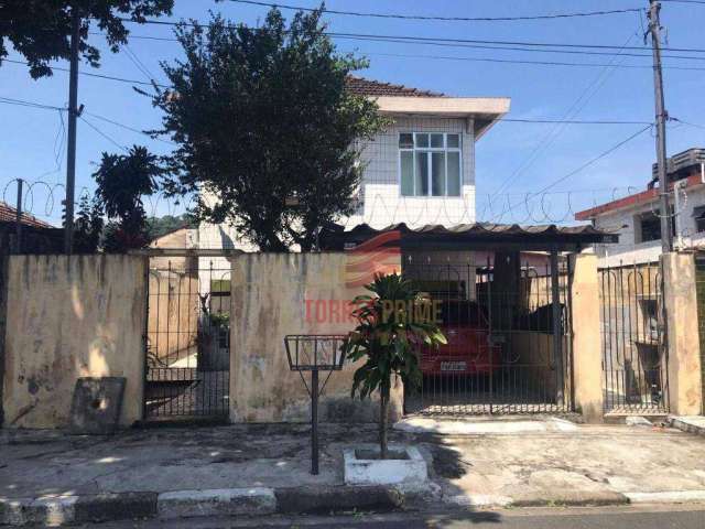 Sobrado com 3 dormitórios à venda, 190 m² por R$ 450.000,00 - Caneleira - Santos/SP