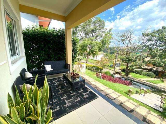 Linda casa térrea, com piscina e 4 suítes, à venda no Condomínio Campos de Santo Antônio I em Itu/SP!!