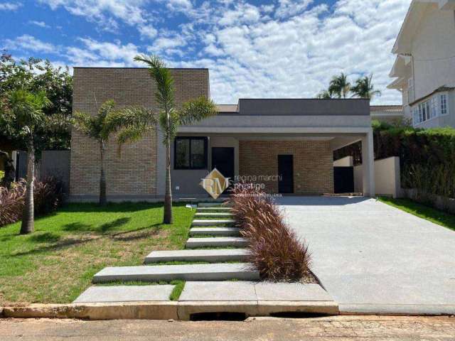 Linda casa térrea com belíssima vista para a área verde à venda no Condomínio Campos de Santo Antônio em Itu/SP!!