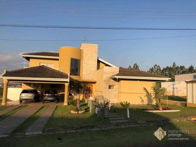 Casa com 5 dormitórios à venda, 506 m² por R$ 2.100.000,00 - Condomínio Palmeiras Imperiais - Salto/SP