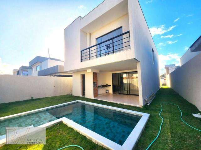 Casa 4 Dormitórios, 3 Suítes à Venda, 200 m² por R$ 1.200.000,00 - Abrantes - Camaçari/BA