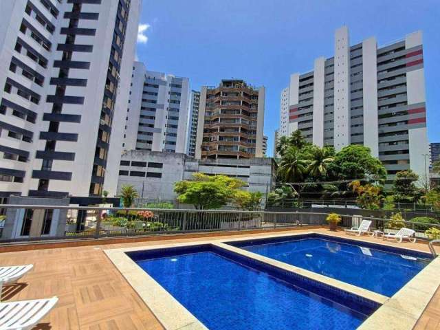 Apartamento com 3 dormitórios, 1 suíte para alugar, 132 m² por R$ 5.458/mês - Caminho das Árvores - Salvador/BA