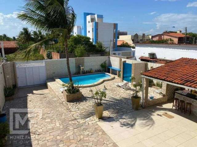 Casa com cinco quartos, piscina, vaga para cinco carros, Francês/Marechal