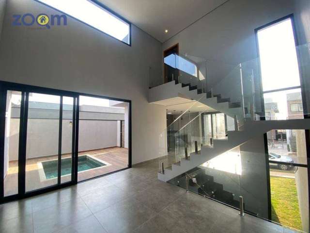 Casa com 3 suítes e piscina à venda, 222 m² por R$ 1.960.000 - Condomínio Reserva Ermida - Jundiaí/SP